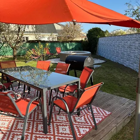 Terracotta - Maison Avec Jacuzzi - Jardin - 8 Pers Ανζέρ