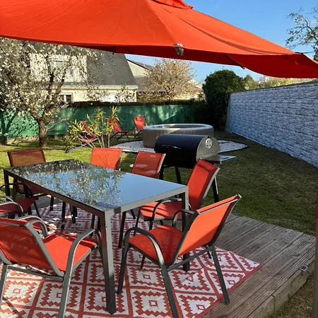 Terracotta - Maison Avec Jacuzzi - Jardin - 8 Pers Σπίτι διακοπών Ανζέρ